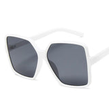 Fashion Women Oversize Sunglasses Gradient Plastic Brand Designer Female Sun Glasses Uv400