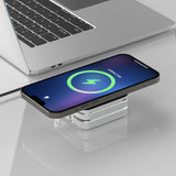 Versatile 3-in-1 Foldable Magnetic Wireless Charger: Fast Charging Dock for iPhone 15/14/13 Series, AirPods & iWatch