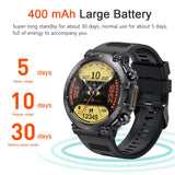 1.39 Inch HD Bluetooth Call Smart Watch Men Sports Fitness Tracker Heart Monitor 400Mah Smartwatch for XIAOMI Android IOS MD56