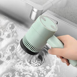 Multi-Functional Electric Spin Scrubber - Lightweight, Cordless Cleaning Brush for Kitchen, Bathroom, and More