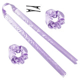 Silk Heatless Curling Rod Set - Gentle Hair Rollers for Overnight Styling