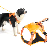 2023 Newdog Harness with Retractable Dog Leash as One No-Pull Pet Harness with Adjustable Soft Padded Dog Vest