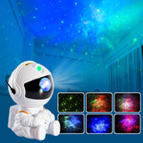 Galaxy Star Projector LED Night Light Starry Sky Astronaut Porjectors Lamp for Decoration Bedroom Home Decorative Children Gifts