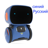 Interactive Emo Robot - Voice Command Smart Toy with Singing, Dancing, and Repeating Functions for Kids