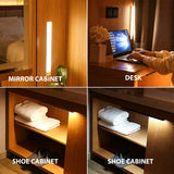 Wireless LED Night Light with Motion Sensor - Versatile Room Decor and Cabinet Light