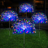 Solar LED Firework Fairy Lights Outdoor Waterproof Garden Decoration Lawn Pathway Solar Lamp