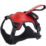 2023 Newdog Harness with Retractable Dog Leash as One No-Pull Pet Harness with Adjustable Soft Padded Dog Vest