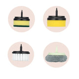 Multi-Functional Electric Spin Scrubber - Lightweight, Cordless Cleaning Brush for Kitchen, Bathroom, and More