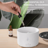 Volcanic Flame Aroma Oil Diffuser - 360ml Ultrasonic Humidifier with Jellyfish Smoke Ring, Ideal Christmas Gift