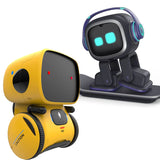 Interactive Emo Robot - Voice Command Smart Toy with Singing, Dancing, and Repeating Functions for Kids