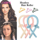 Silk Heatless Curling Rod Set - Gentle Hair Rollers for Overnight Styling