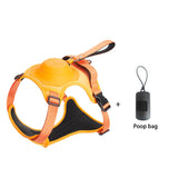 2023 Newdog Harness with Retractable Dog Leash as One No-Pull Pet Harness with Adjustable Soft Padded Dog Vest