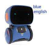 Interactive Emo Robot - Voice Command Smart Toy with Singing, Dancing, and Repeating Functions for Kids