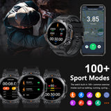 1.39 Inch HD Bluetooth Call Smart Watch Men Sports Fitness Tracker Heart Monitor 400Mah Smartwatch for XIAOMI Android IOS MD56