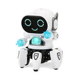 Interactive Emo Robot - Voice Command Smart Toy with Singing, Dancing, and Repeating Functions for Kids